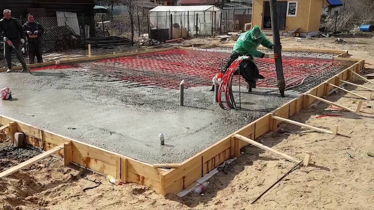Как избежать ошибок при заливке фундамента.